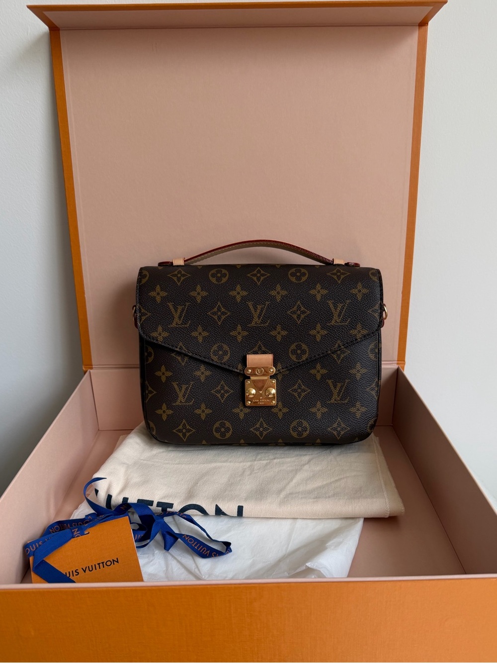 Louis Vuitton Monogram Canvas pochette Metis